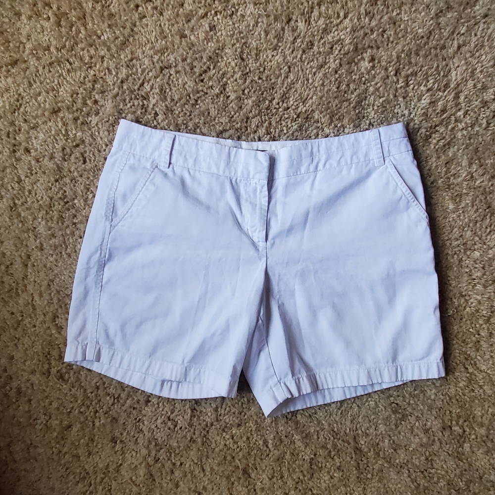 J. Crew Chino White Shorts